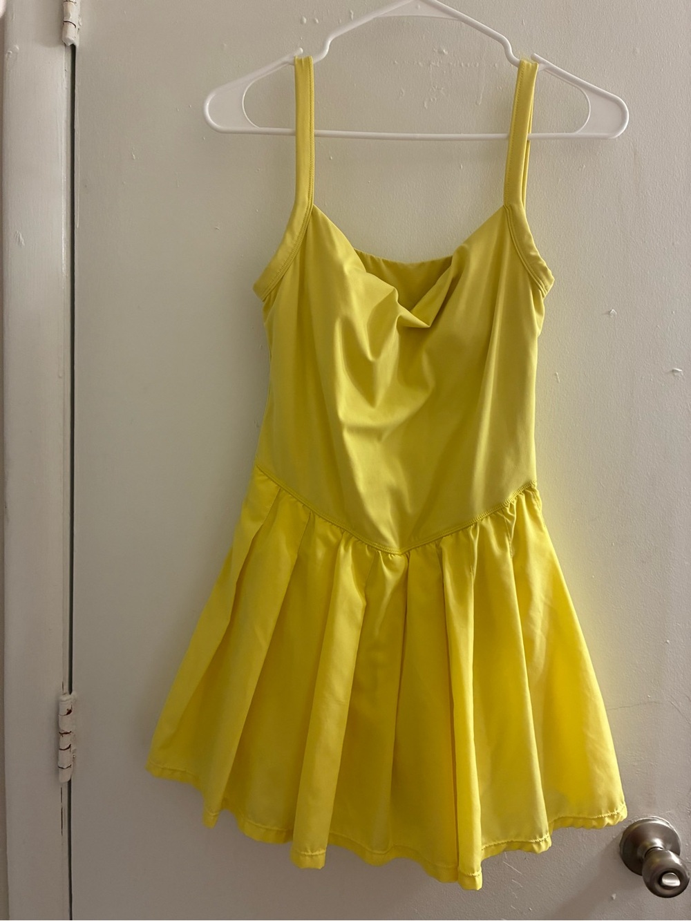 Amazon Yellow Mini Dress